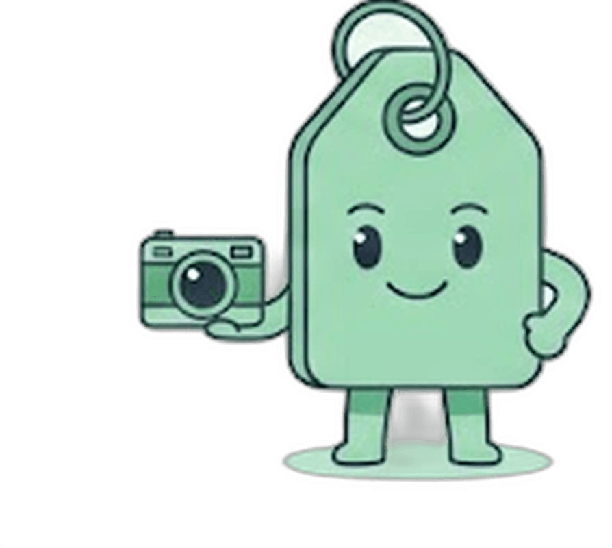 ShoppingScraper mascot with camera