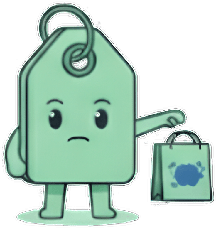 ShoppingScraper marketplace mascot